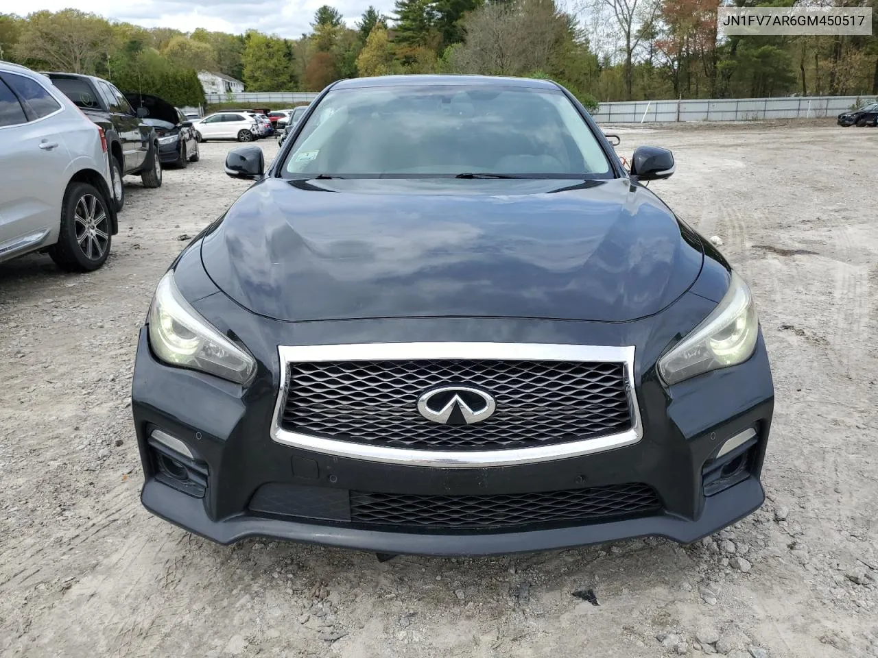 JN1FV7AR6GM450517 2016 Infiniti Q50 Red Sport 400