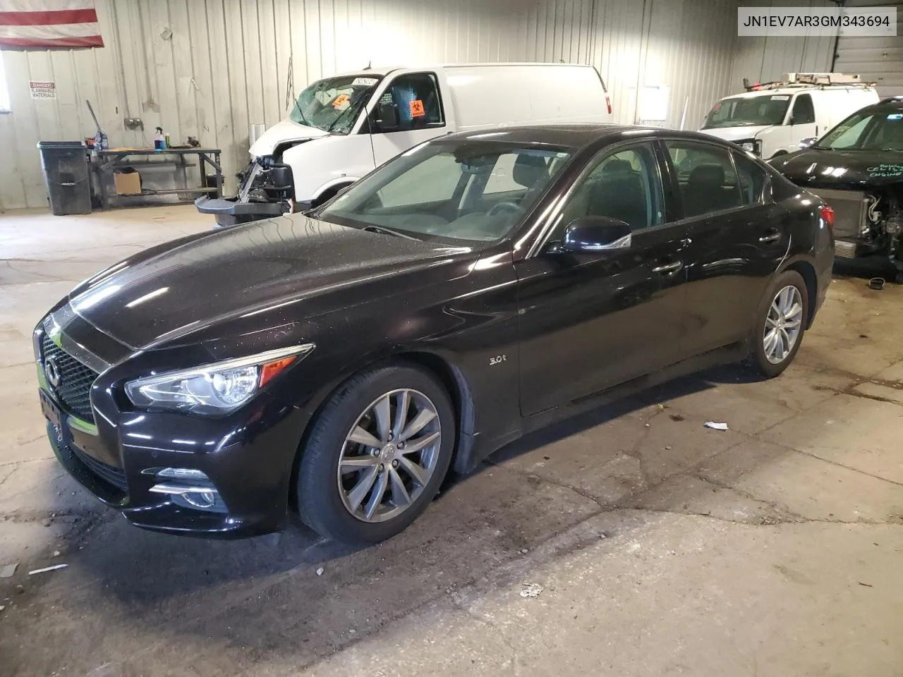 JN1EV7AR3GM343694 2016 Infiniti Q50 Premium