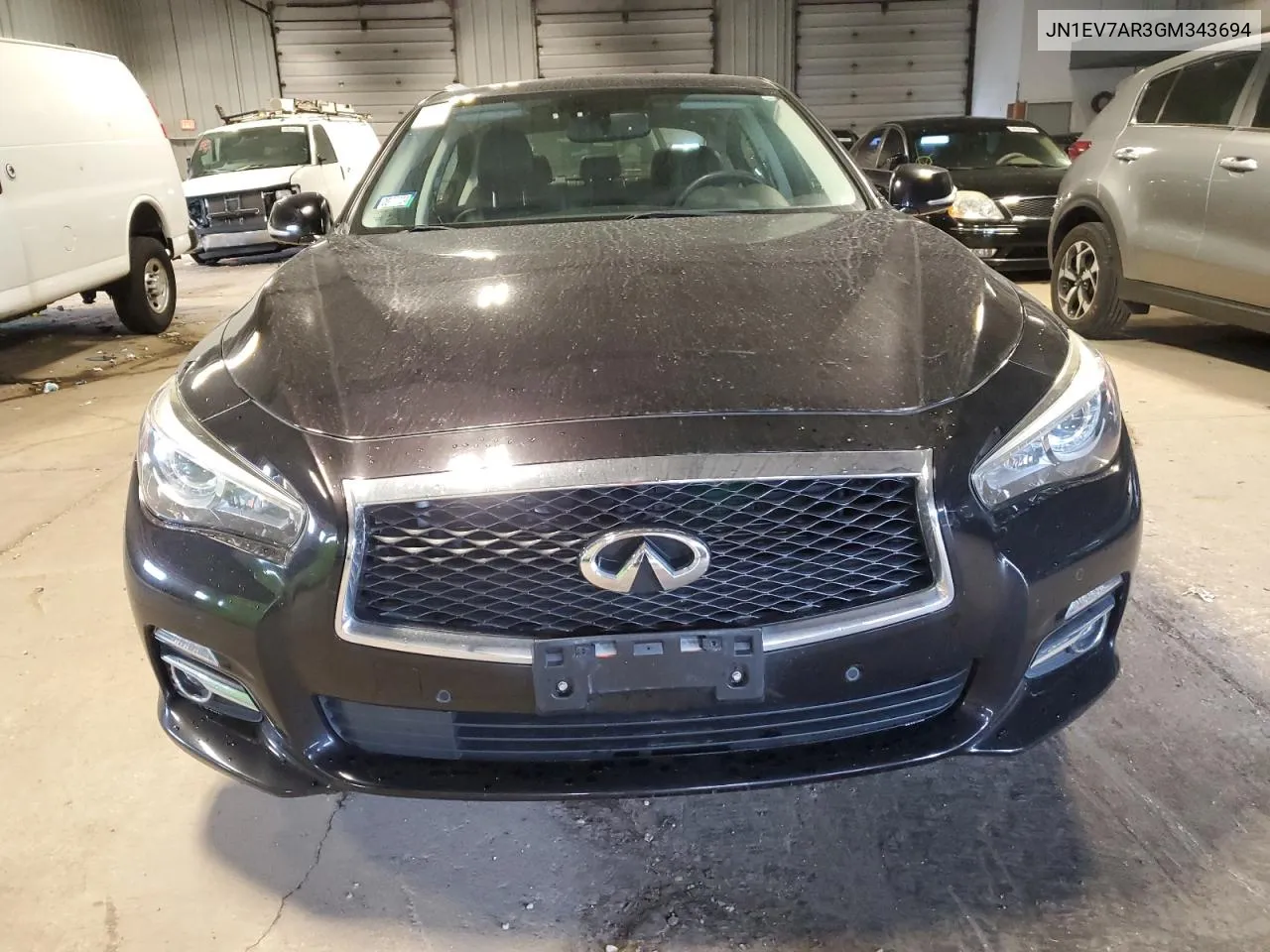 2016 Infiniti Q50 Premium VIN: JN1EV7AR3GM343694 Lot: 53965084