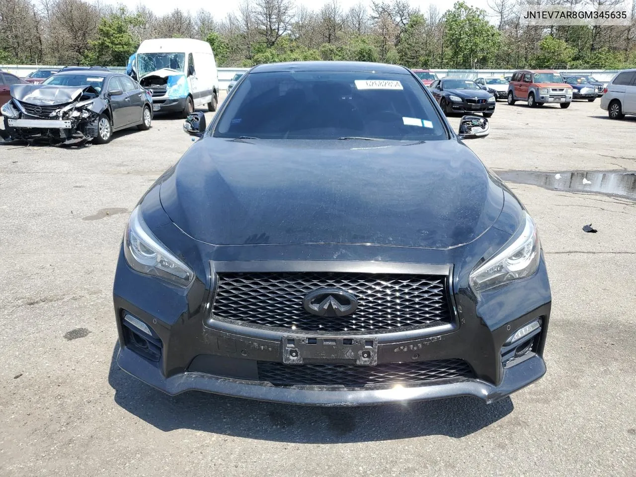 2016 Infiniti Q50 Premium VIN: JN1EV7AR8GM345635 Lot: 62682854