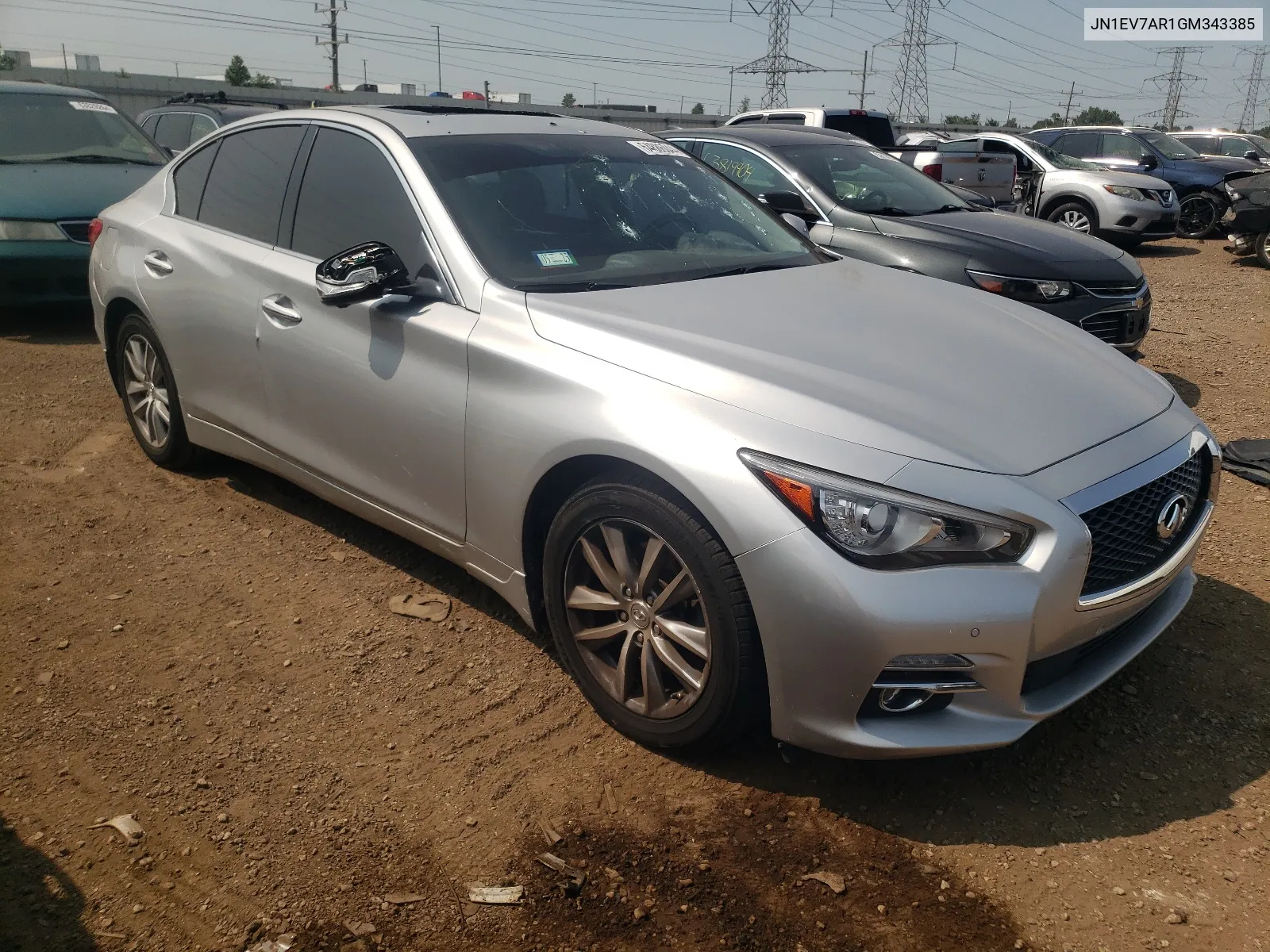 JN1EV7AR1GM343385 2016 Infiniti Q50 Premium