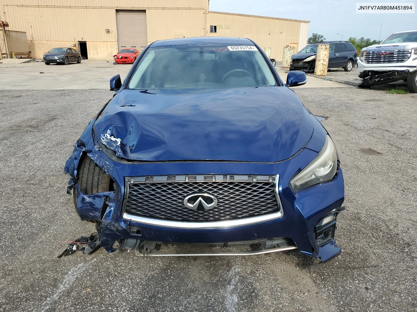 JN1FV7AR8GM451894 2016 Infiniti Q50 Red Sport 400