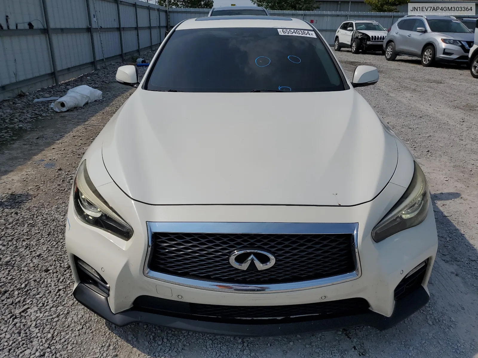 2016 Infiniti Q50 Premium VIN: JN1EV7AP4GM303364 Lot: 65540364