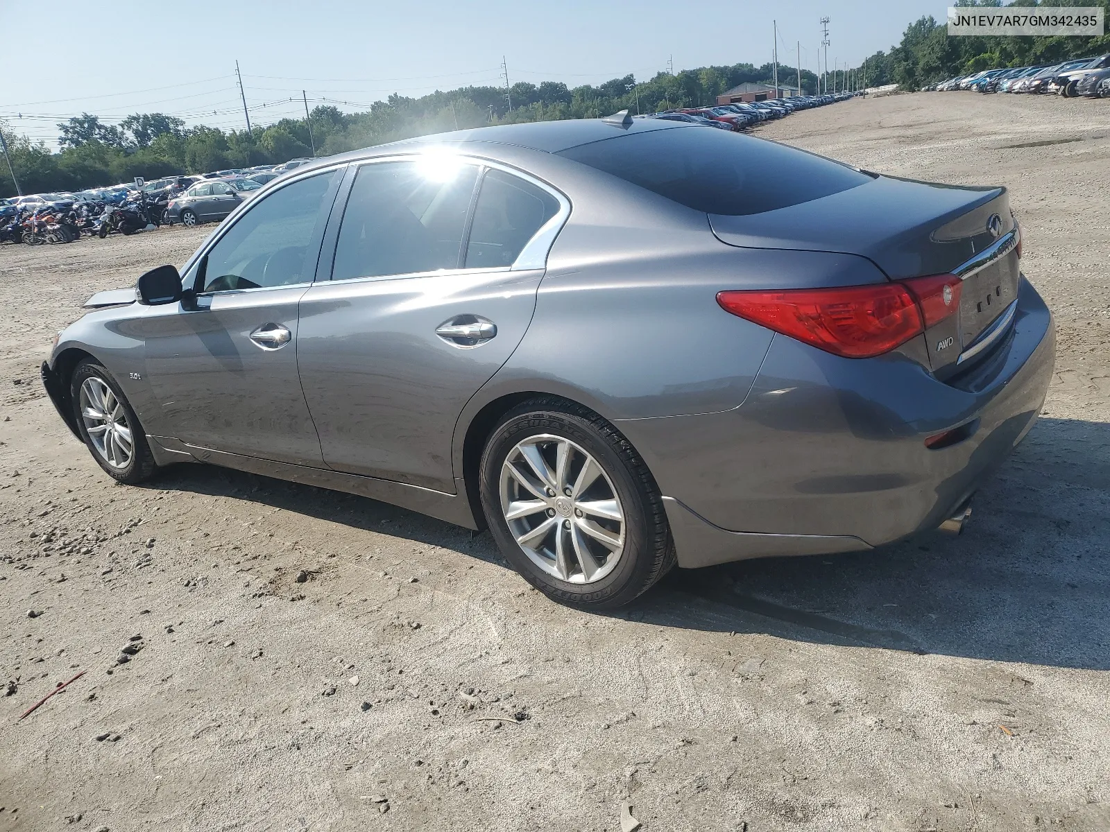 2016 Infiniti Q50 Premium VIN: JN1EV7AR7GM342435 Lot: 66062094