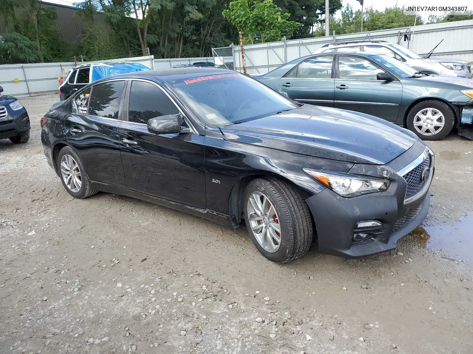 JN1EV7AR1GM343807 2016 Infiniti Q50 Premium