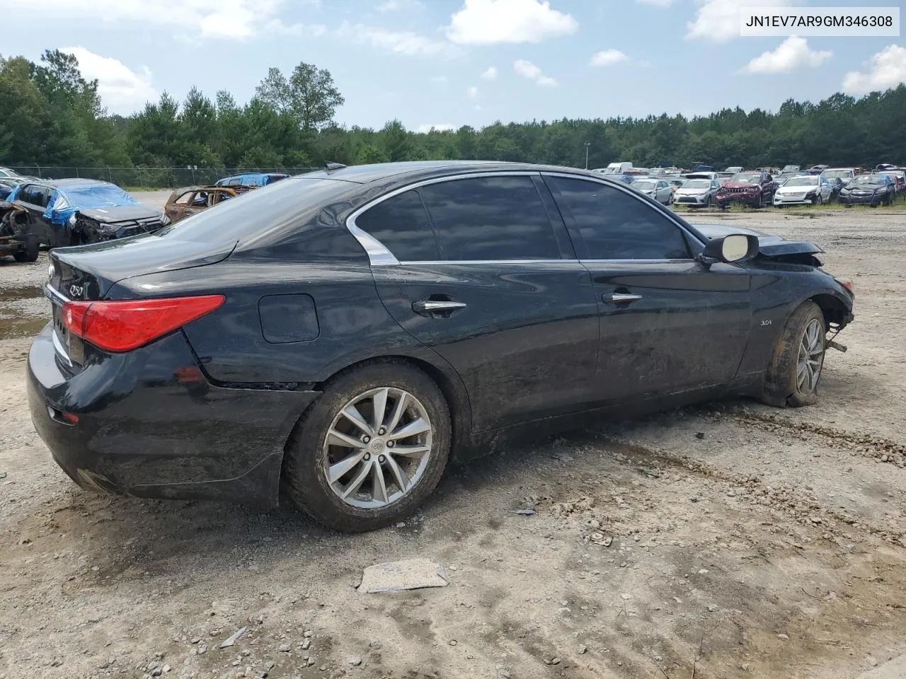 2016 Infiniti Q50 Premium VIN: JN1EV7AR9GM346308 Lot: 66622264