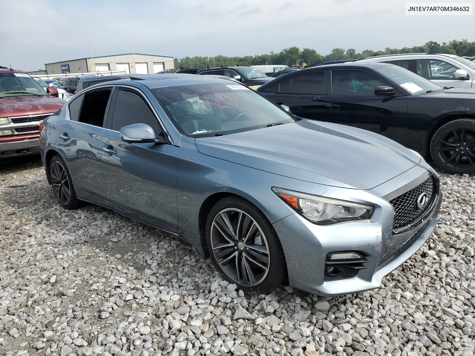 2016 Infiniti Q50 Premium VIN: JN1EV7AR7GM346632 Lot: 66683094