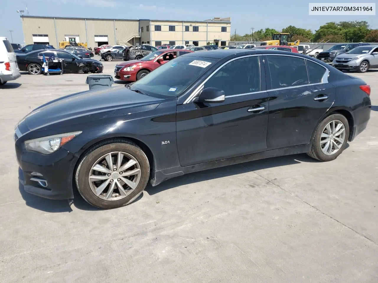 2016 Infiniti Q50 Premium VIN: JN1EV7AR7GM341964 Lot: 66801814