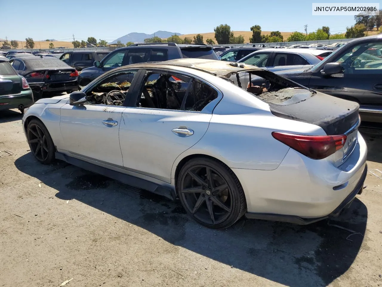 2016 Infiniti Q50 Base VIN: JN1CV7AP5GM202986 Lot: 67716564