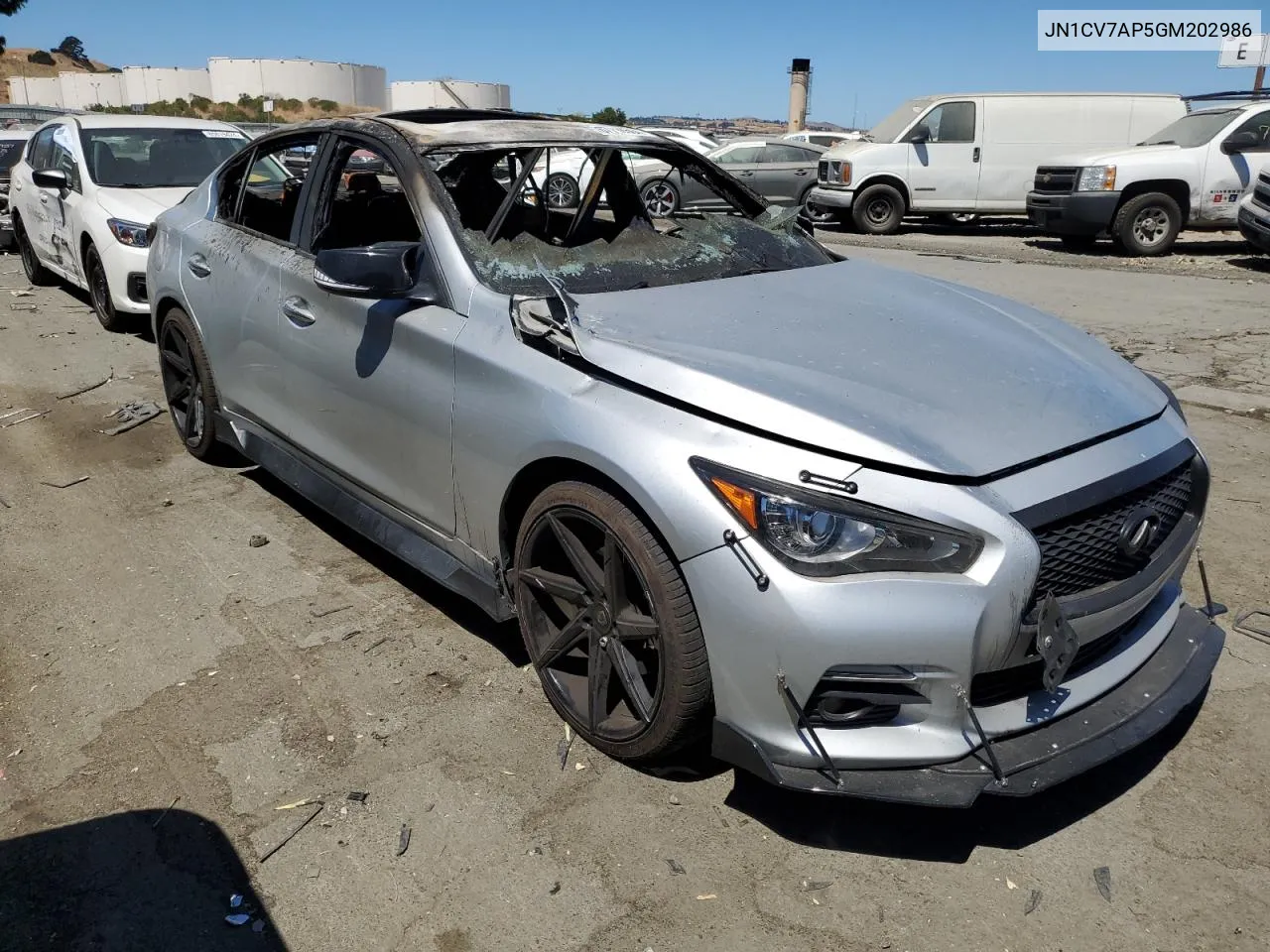 JN1CV7AP5GM202986 2016 Infiniti Q50 Base