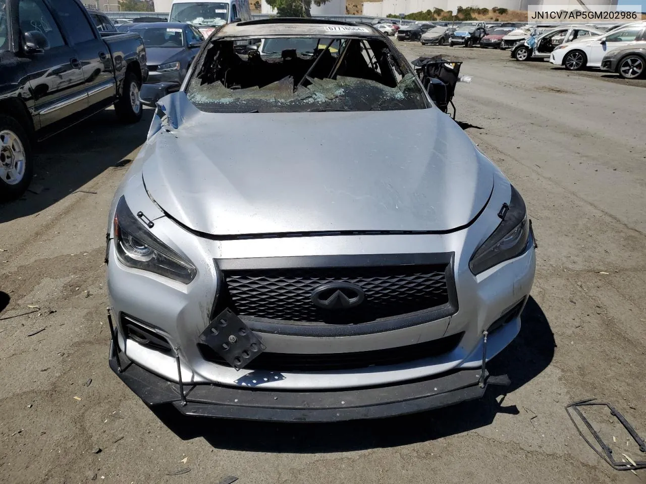 JN1CV7AP5GM202986 2016 Infiniti Q50 Base