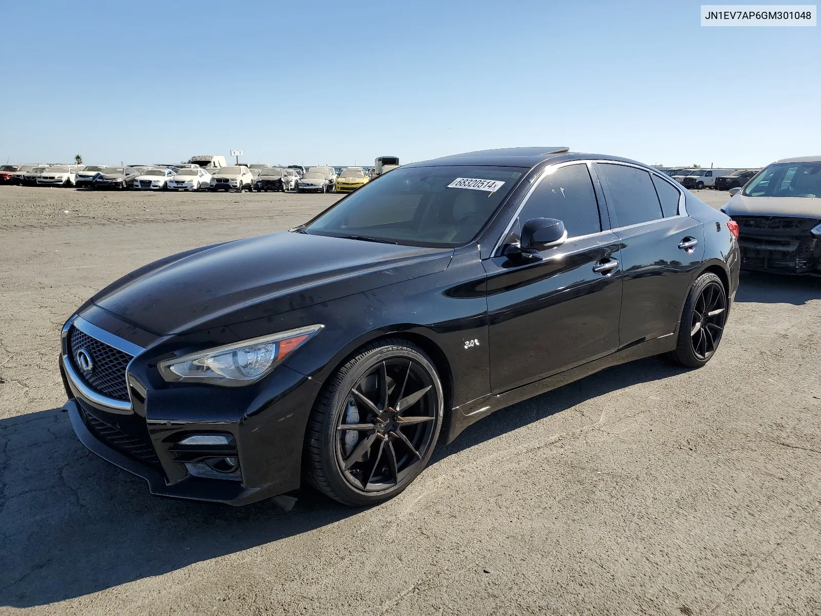 2016 Infiniti Q50 Premium VIN: JN1EV7AP6GM301048 Lot: 68320514