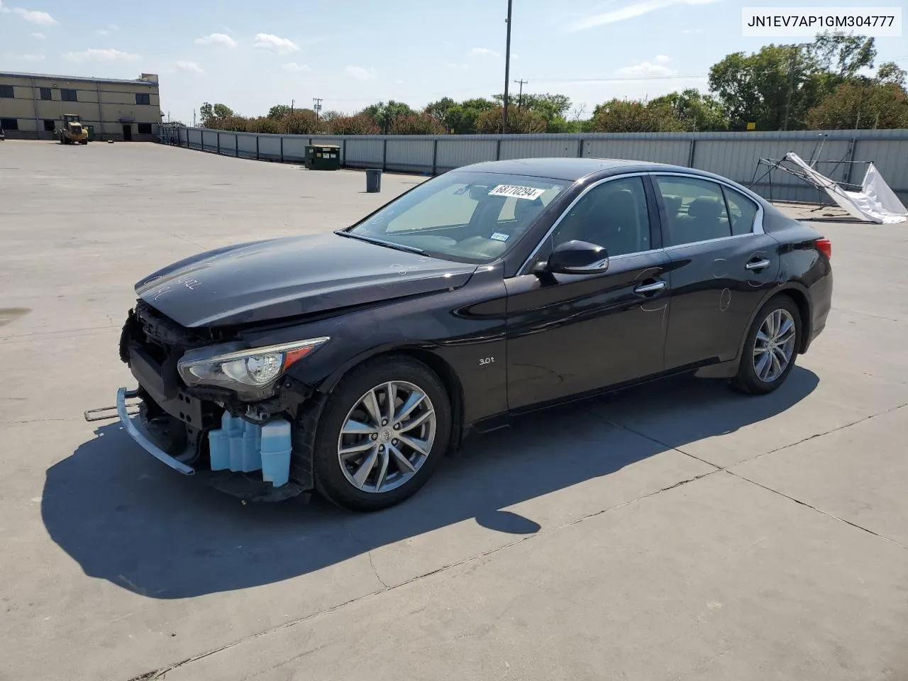 2016 Infiniti Q50 Premium VIN: JN1EV7AP1GM304777 Lot: 68770294