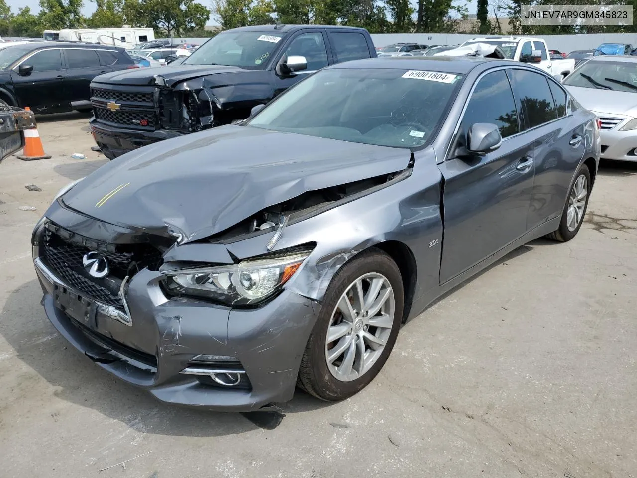 JN1EV7AR9GM345823 2016 Infiniti Q50 Premium