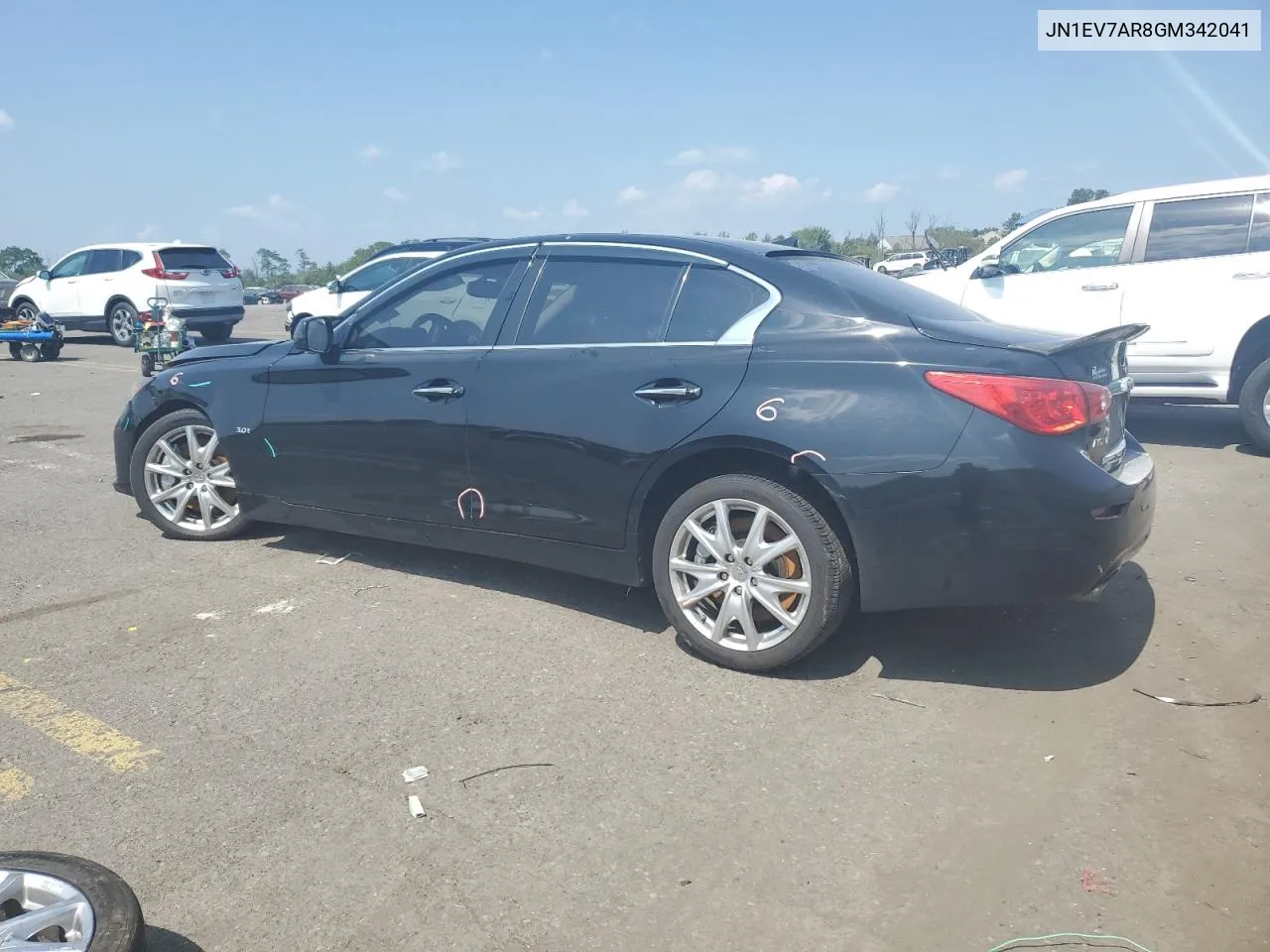 JN1EV7AR8GM342041 2016 Infiniti Q50 Premium