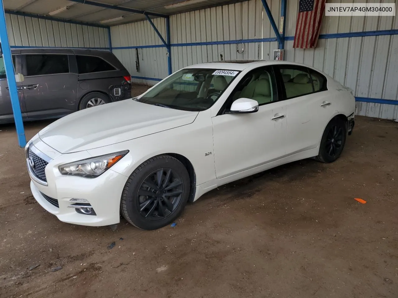 2016 Infiniti Q50 Premium VIN: JN1EV7AP4GM304000 Lot: 69094554