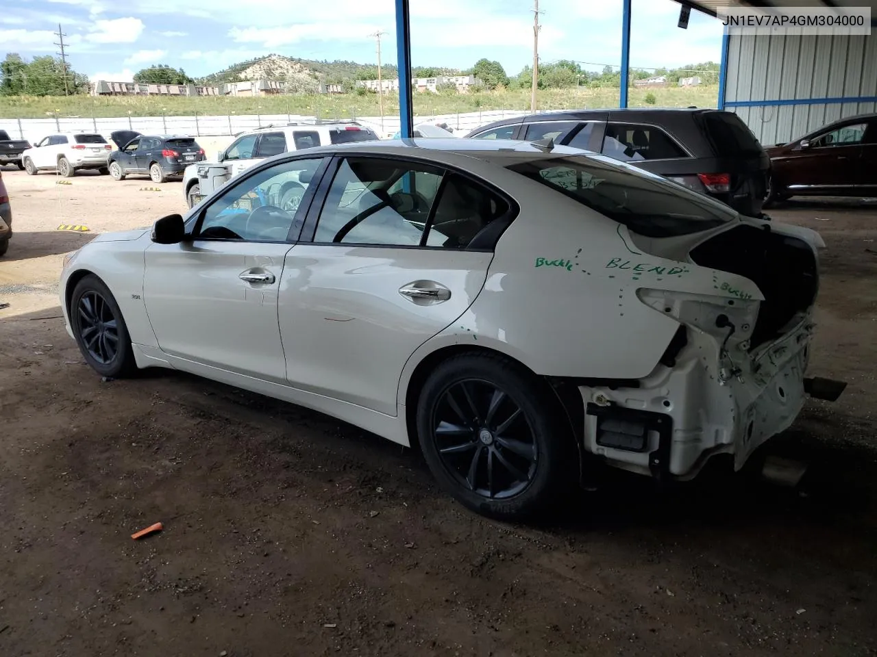 2016 Infiniti Q50 Premium VIN: JN1EV7AP4GM304000 Lot: 69094554