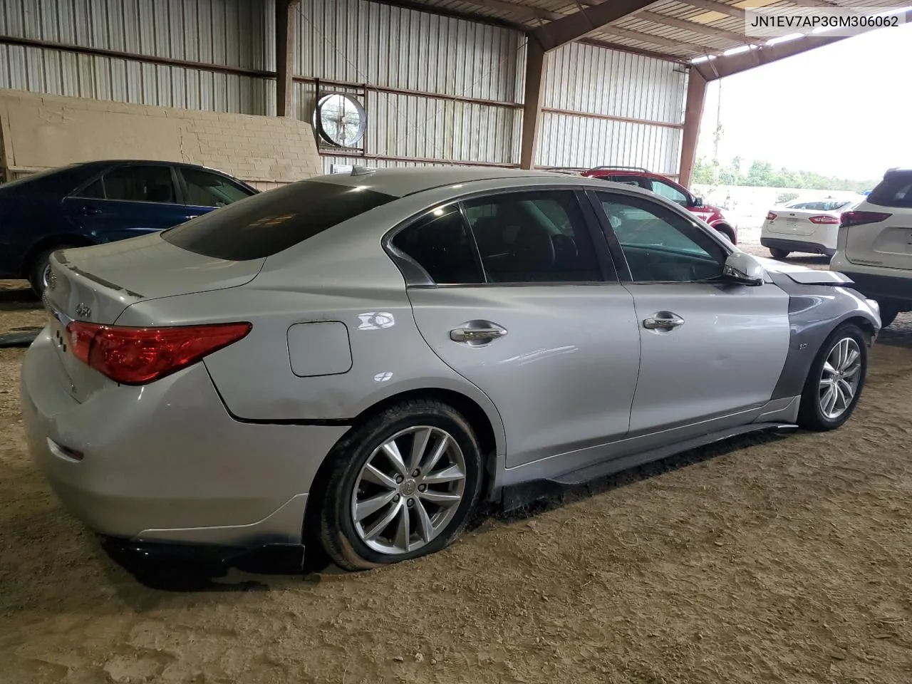 2016 Infiniti Q50 Premium VIN: JN1EV7AP3GM306062 Lot: 69107214