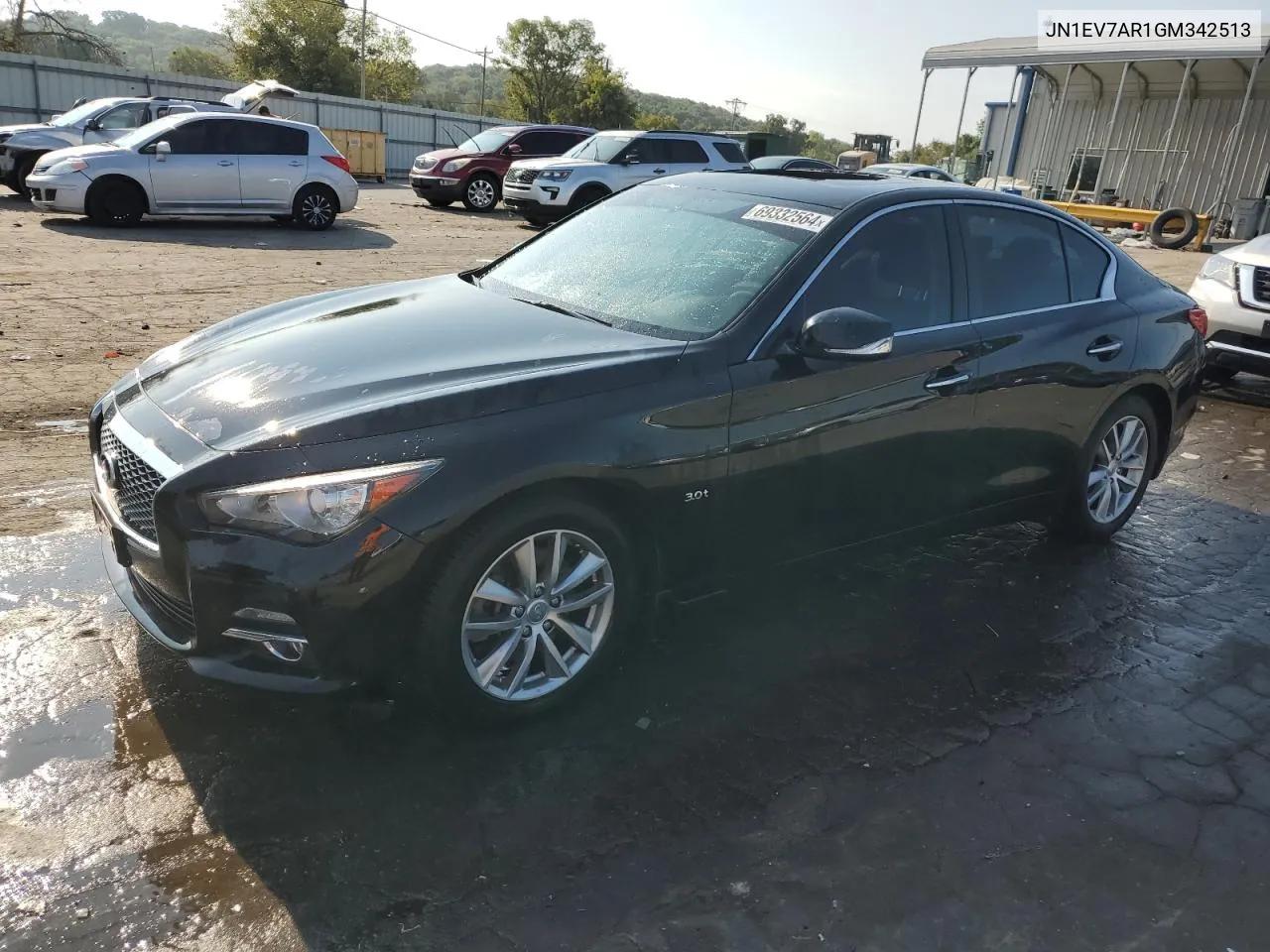 2016 Infiniti Q50 Premium VIN: JN1EV7AR1GM342513 Lot: 69332564