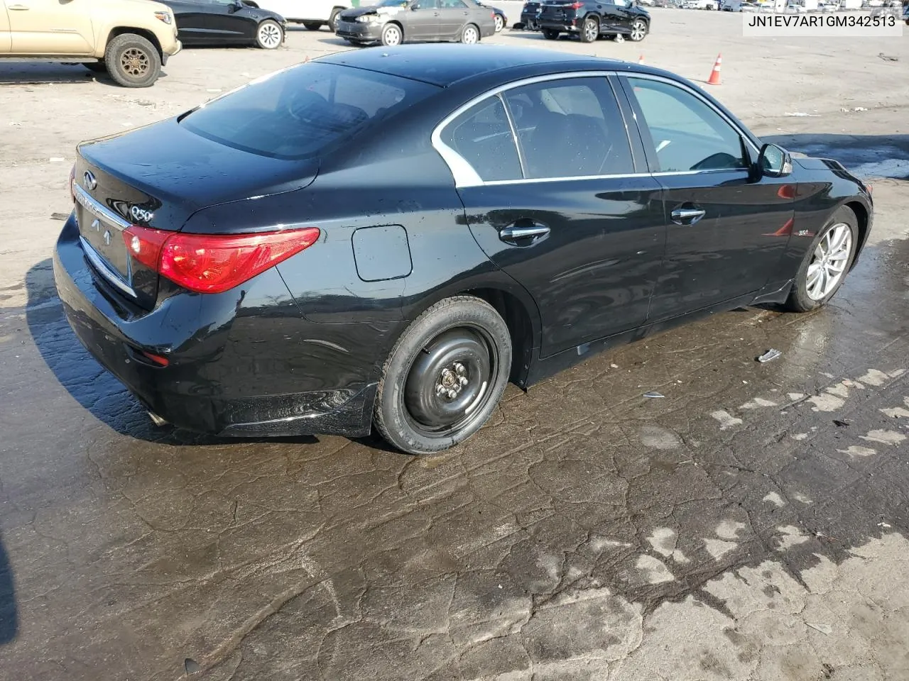 2016 Infiniti Q50 Premium VIN: JN1EV7AR1GM342513 Lot: 69332564