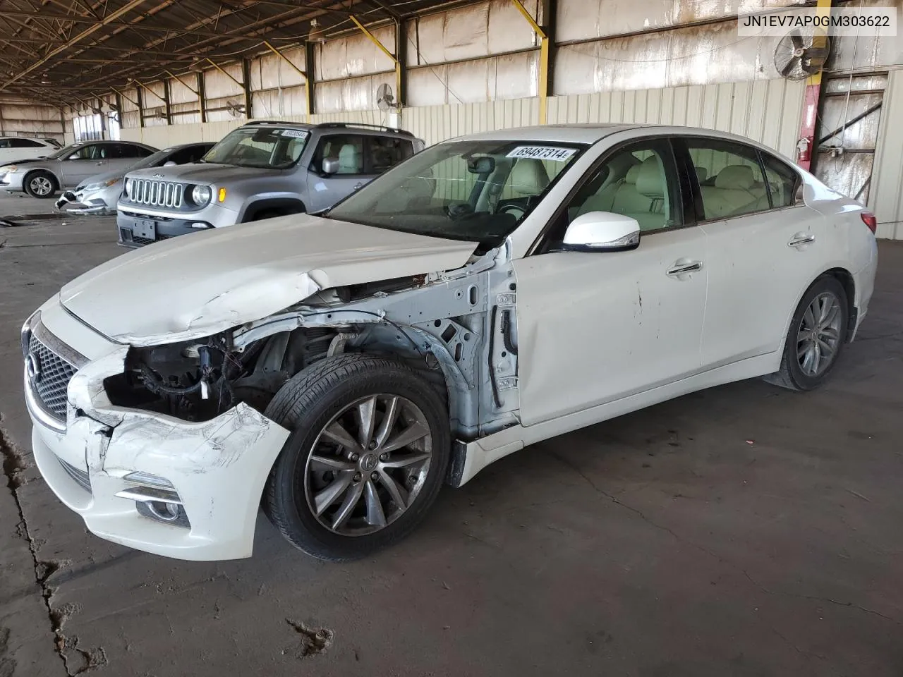 JN1EV7AP0GM303622 2016 Infiniti Q50 Premium