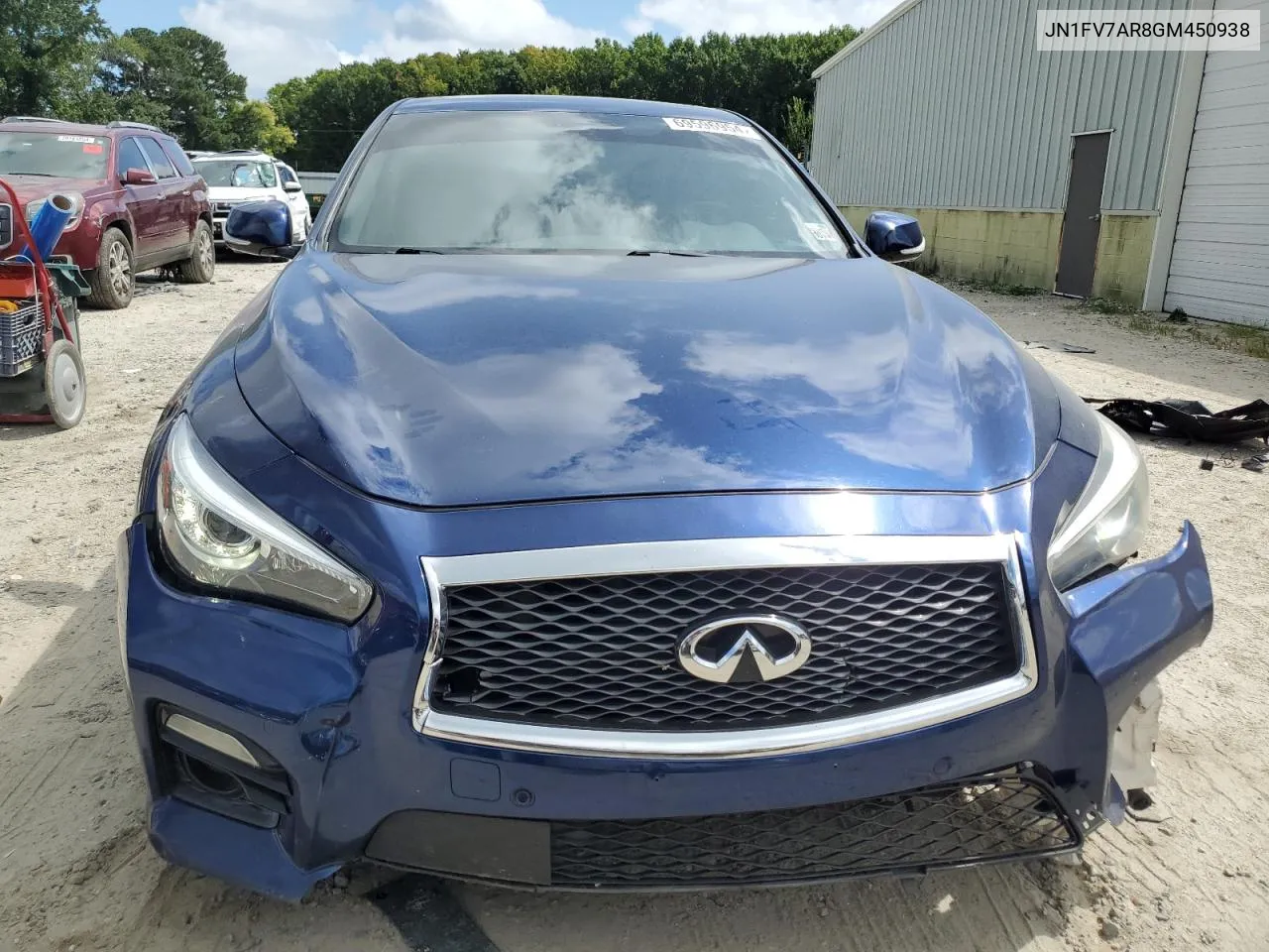 JN1FV7AR8GM450938 2016 Infiniti Q50 Red Sport 400