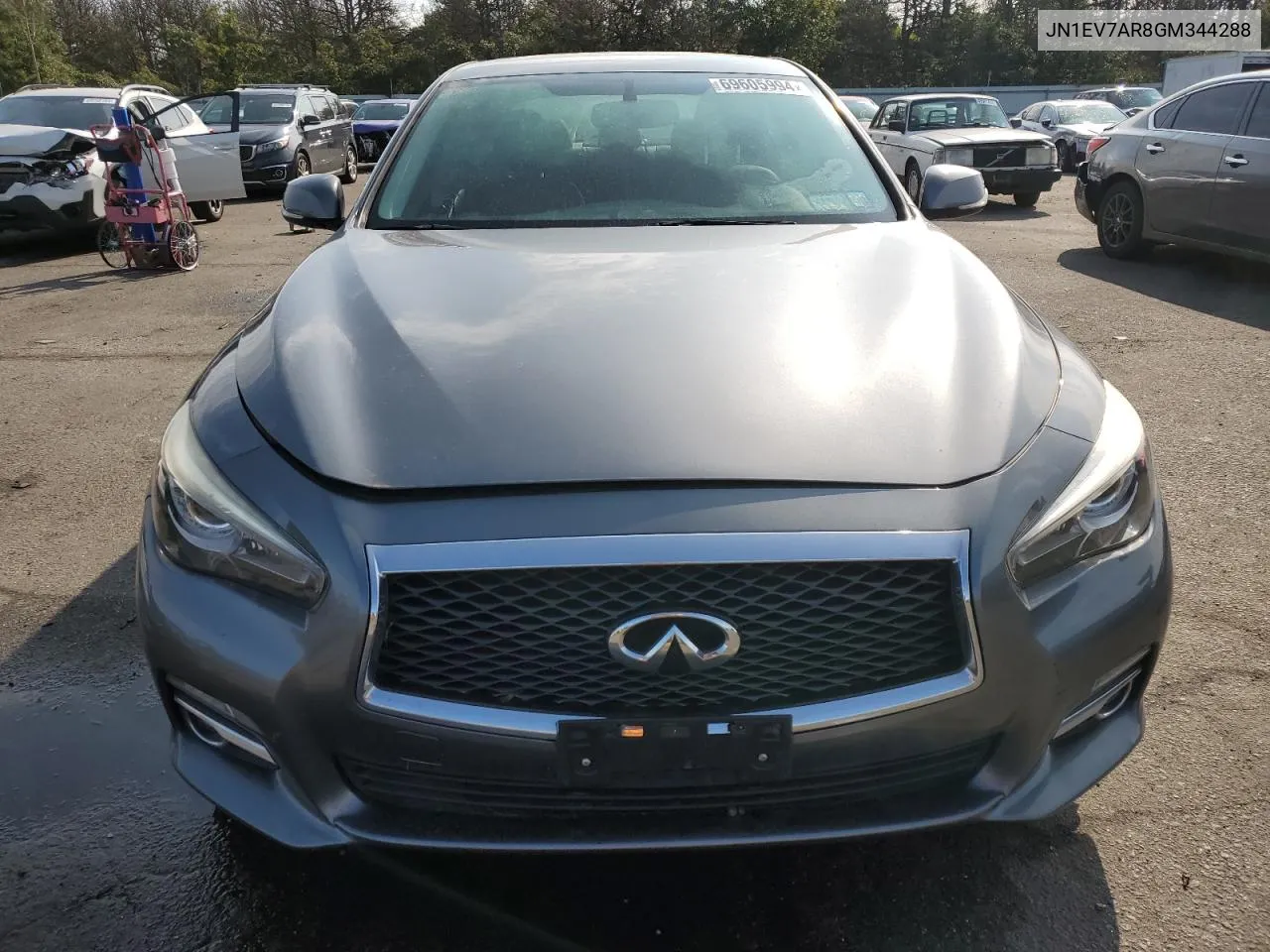 2016 Infiniti Q50 Premium VIN: JN1EV7AR8GM344288 Lot: 69605994