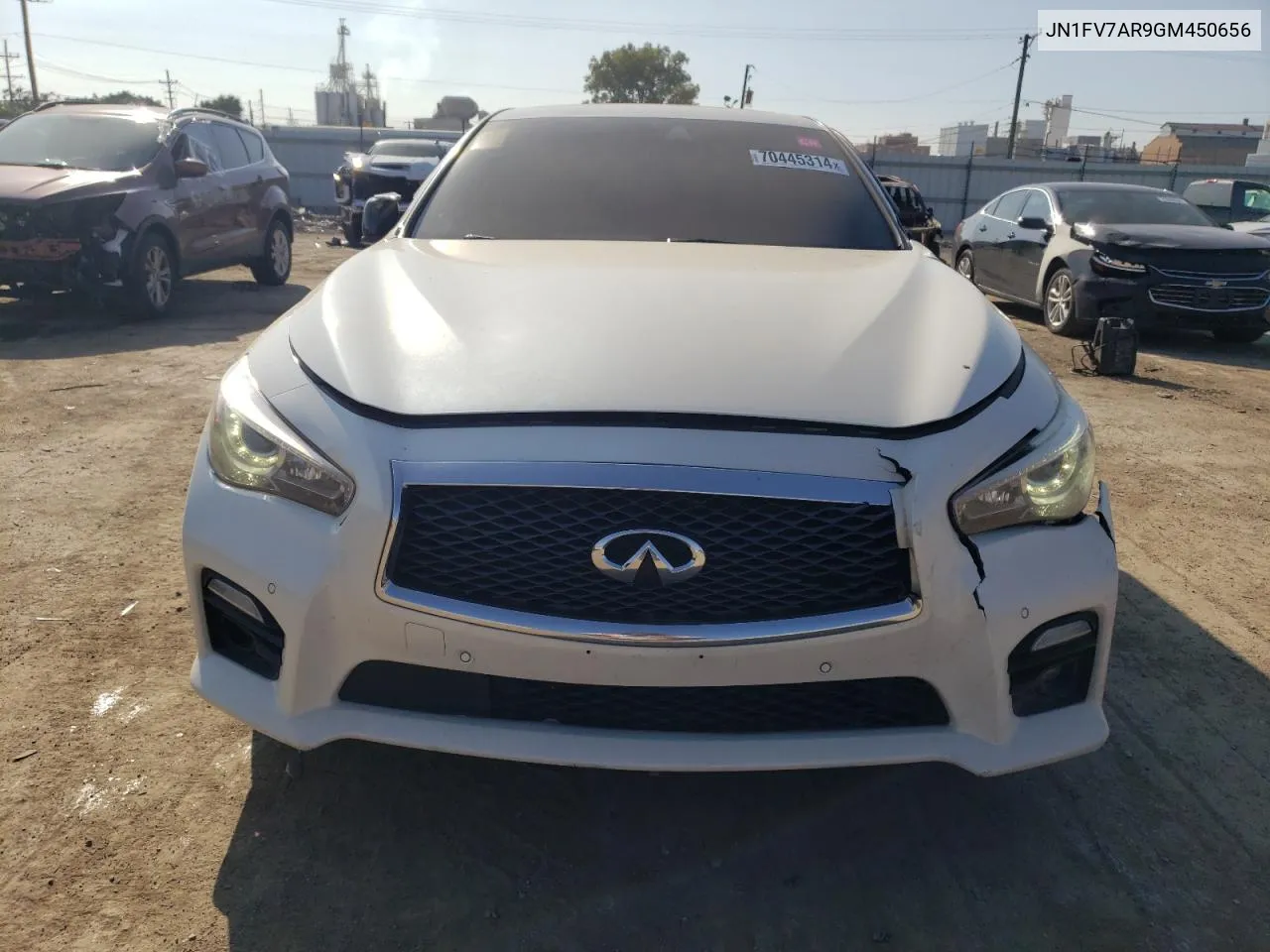 JN1FV7AR9GM450656 2016 Infiniti Q50 Red Sport 400