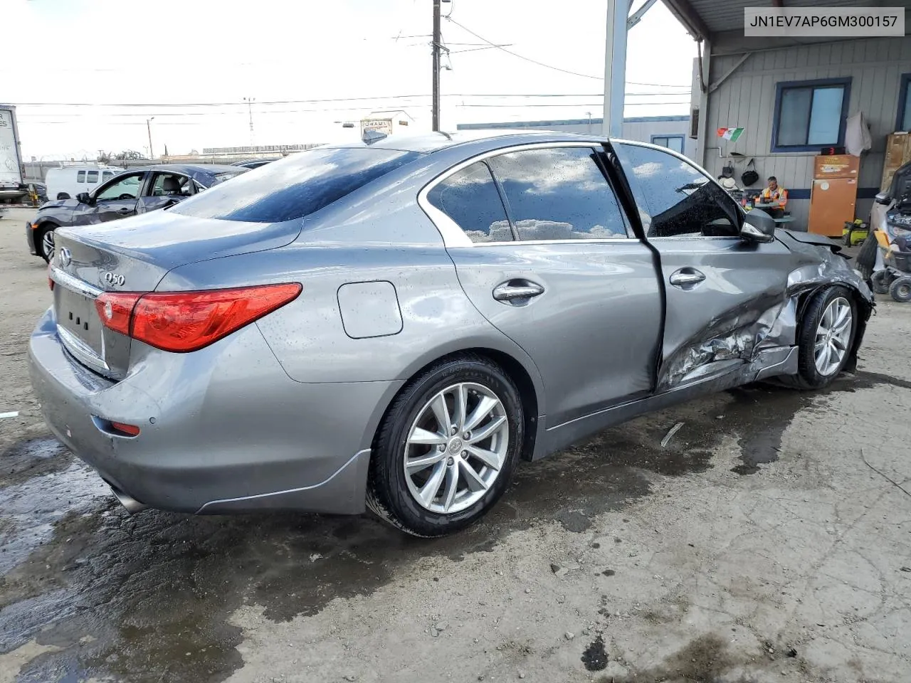 2016 Infiniti Q50 Premium VIN: JN1EV7AP6GM300157 Lot: 70625124