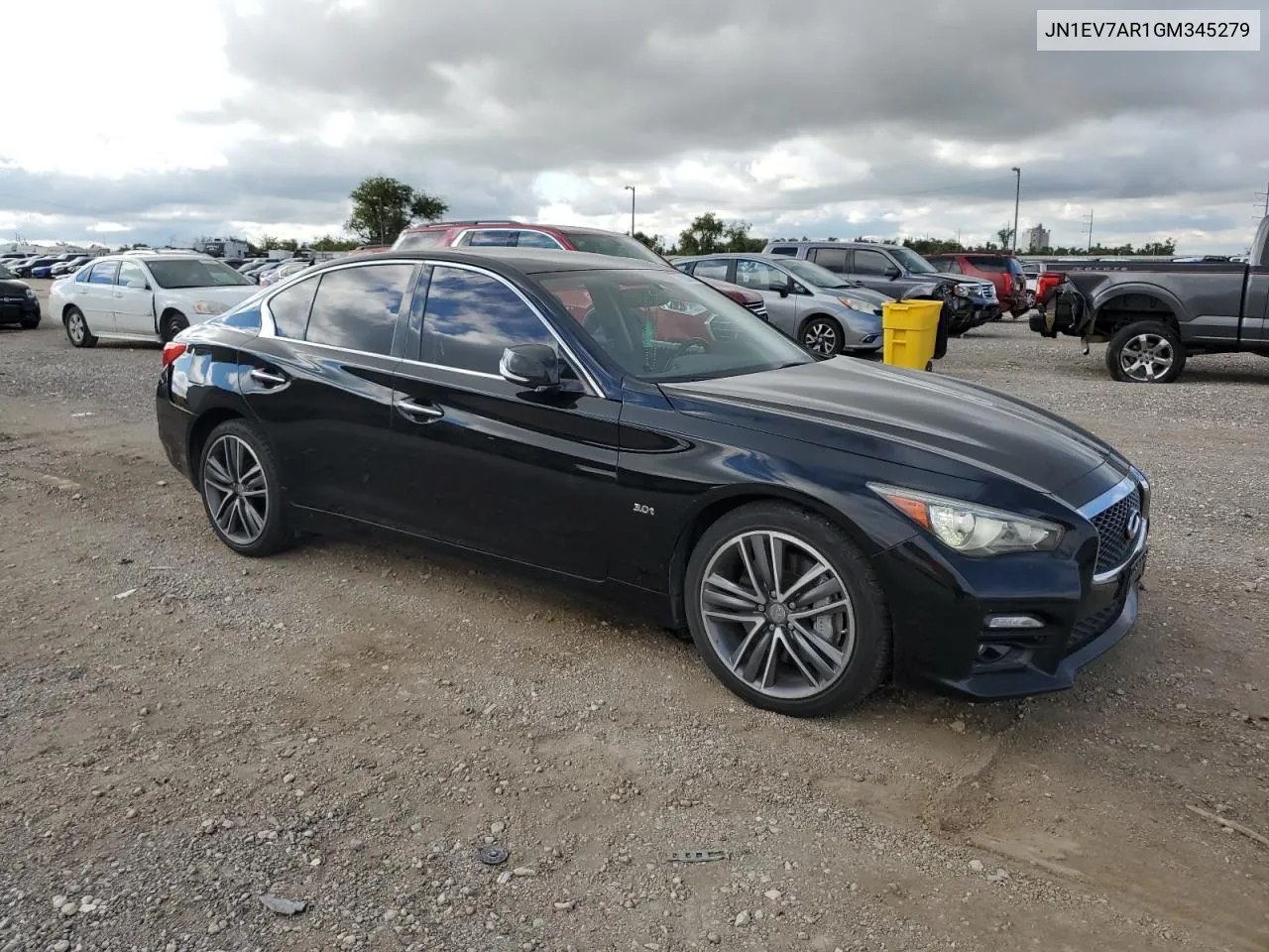 2016 Infiniti Q50 Premium VIN: JN1EV7AR1GM345279 Lot: 71086354