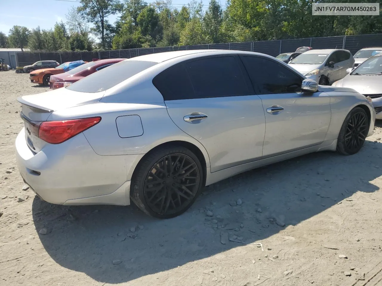 JN1FV7AR7GM450283 2016 Infiniti Q50 Red Sport 400