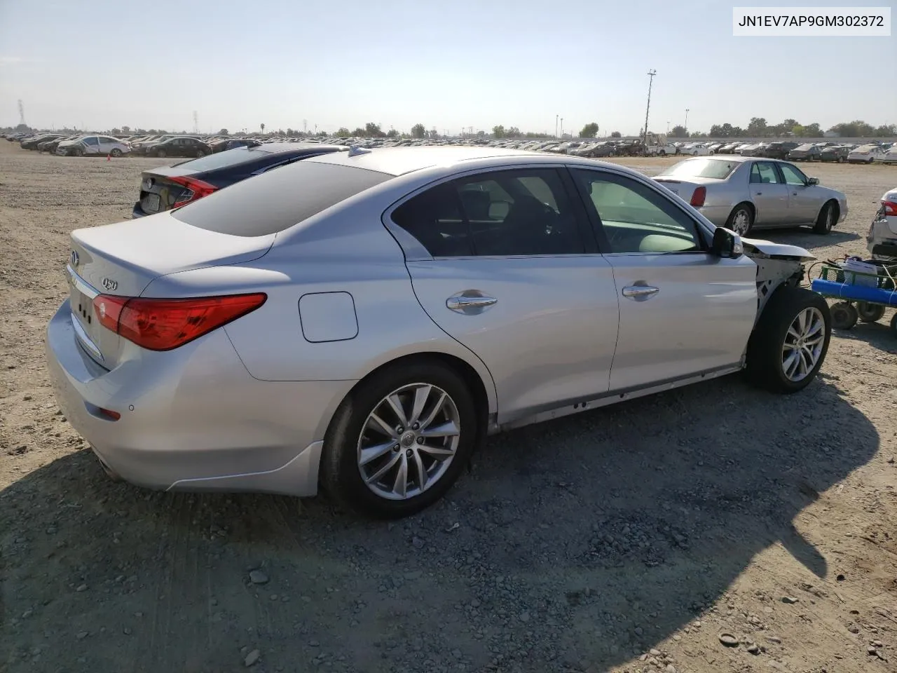 2016 Infiniti Q50 Premium VIN: JN1EV7AP9GM302372 Lot: 71599604