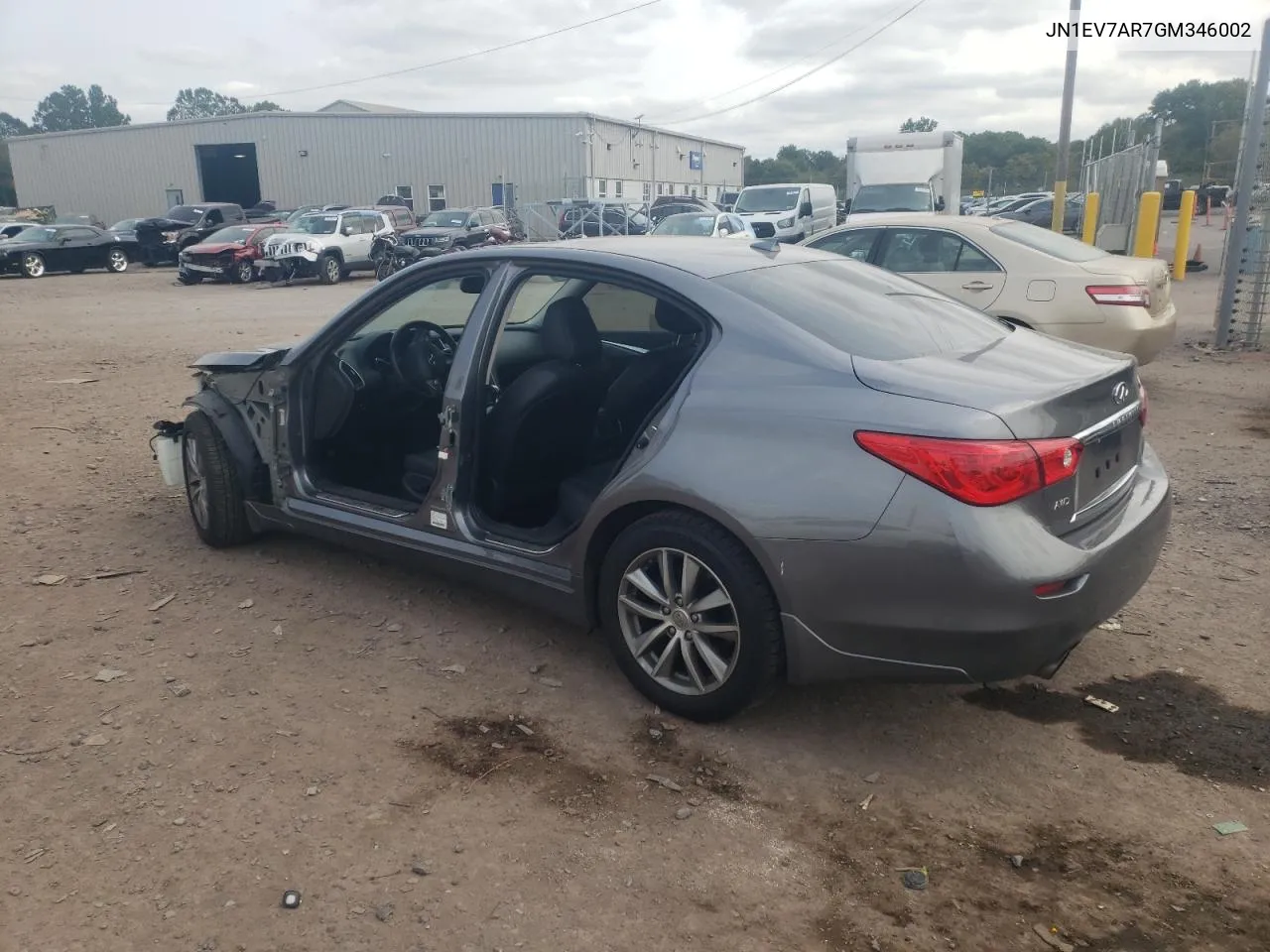 2016 Infiniti Q50 Premium VIN: JN1EV7AR7GM346002 Lot: 71603324