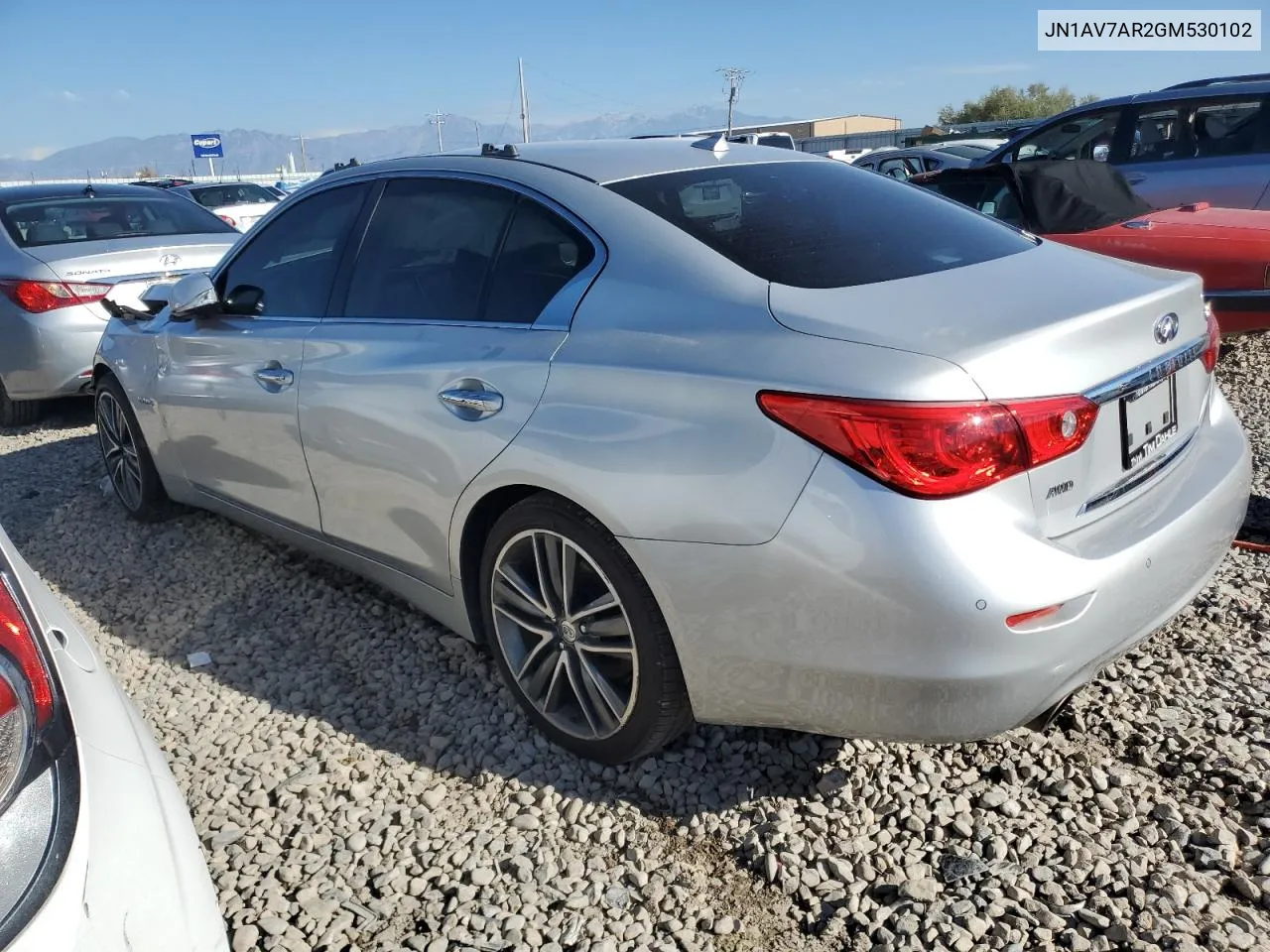 JN1AV7AR2GM530102 2016 Infiniti Q50 Hybrid