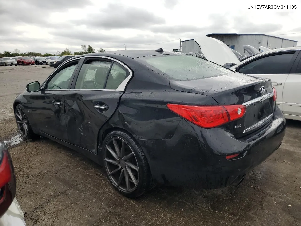 2016 Infiniti Q50 Premium VIN: JN1EV7AR3GM341105 Lot: 72432494