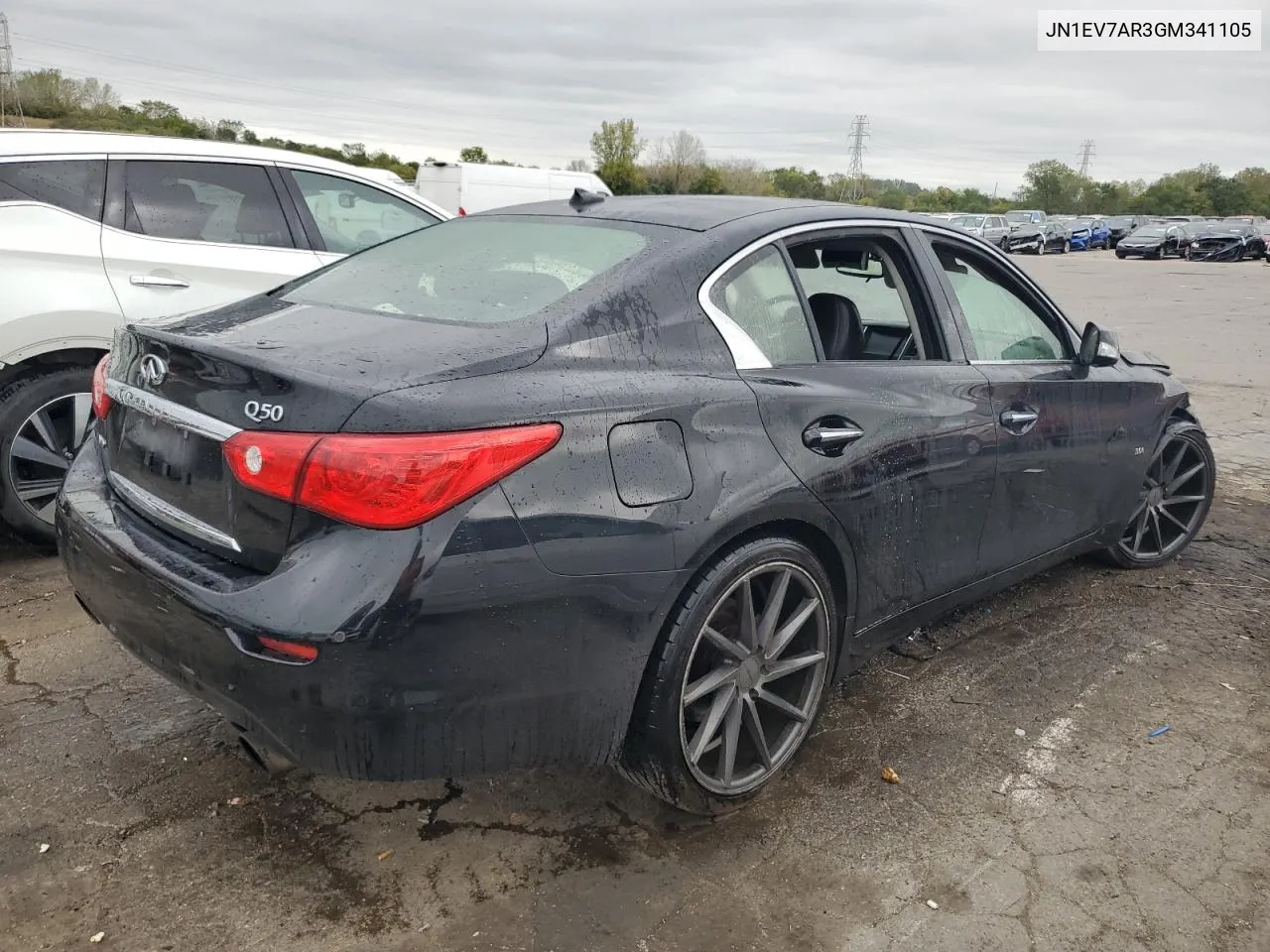 2016 Infiniti Q50 Premium VIN: JN1EV7AR3GM341105 Lot: 72432494