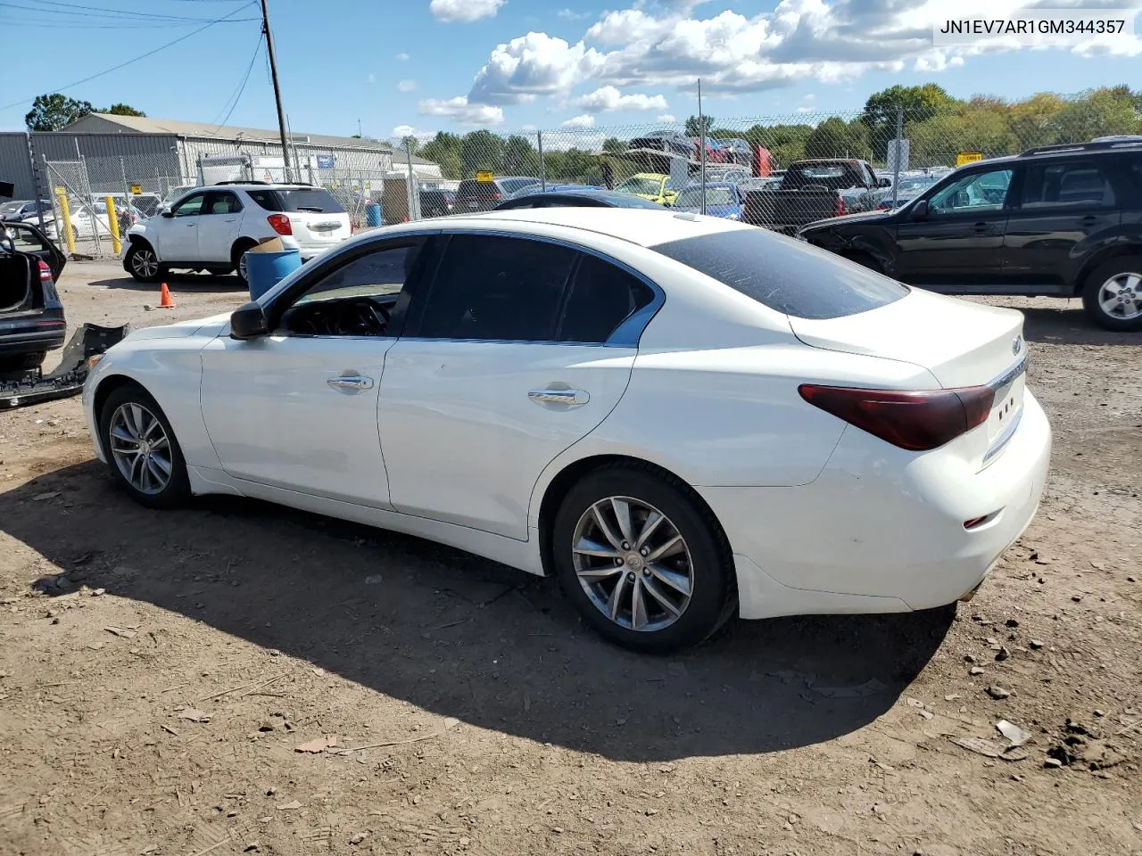 2016 Infiniti Q50 Premium VIN: JN1EV7AR1GM344357 Lot: 72472244