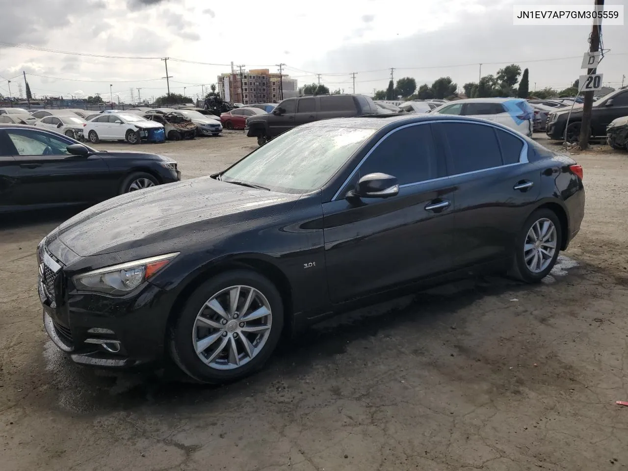 2016 Infiniti Q50 Premium VIN: JN1EV7AP7GM305559 Lot: 72562544