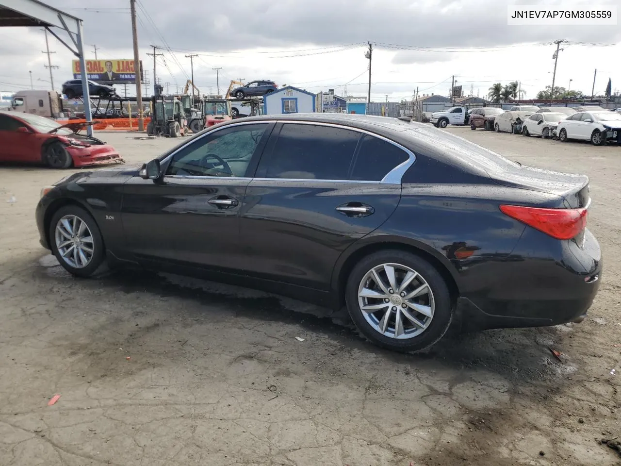 2016 Infiniti Q50 Premium VIN: JN1EV7AP7GM305559 Lot: 72562544