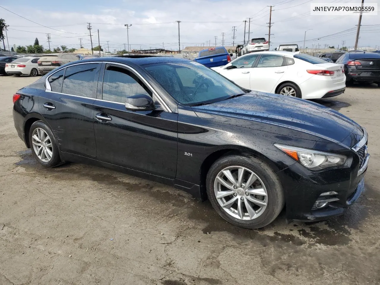 2016 Infiniti Q50 Premium VIN: JN1EV7AP7GM305559 Lot: 72562544