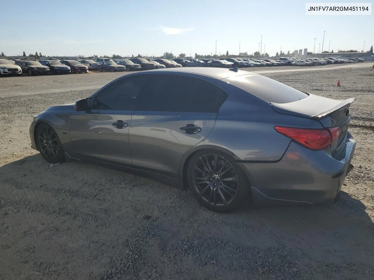 JN1FV7AR2GM451194 2016 Infiniti Q50 Red Sport 400