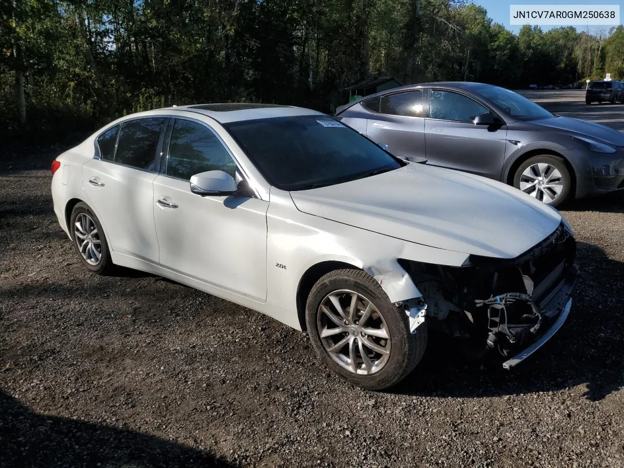 2016 Infiniti Q50 Base VIN: JN1CV7AR0GM250638 Lot: 72793794