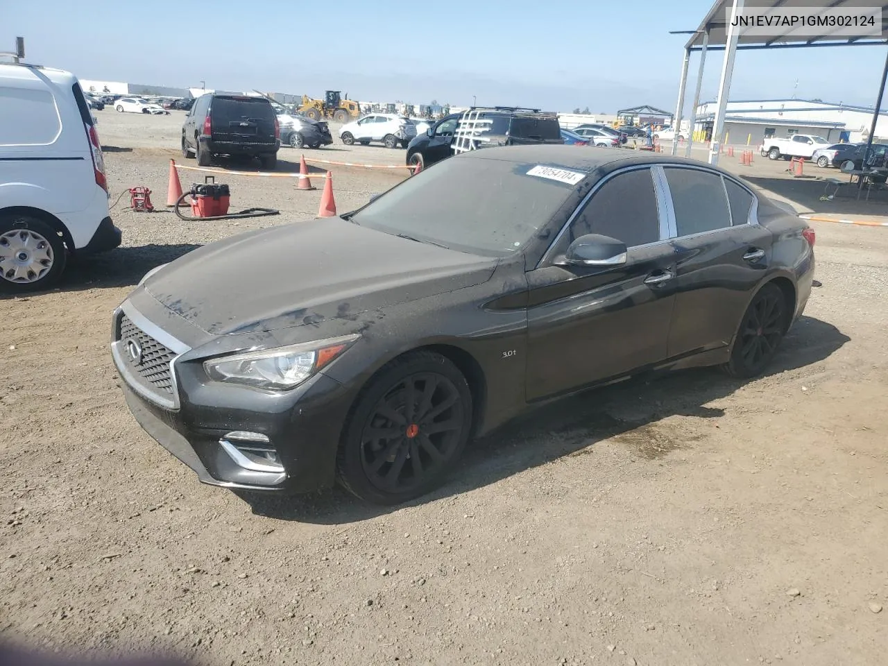 2016 Infiniti Q50 Premium VIN: JN1EV7AP1GM302124 Lot: 73054704