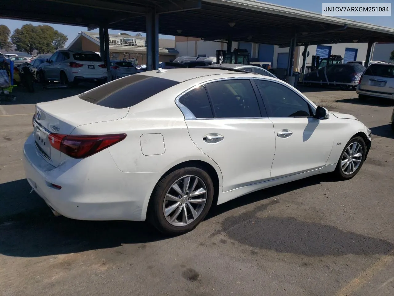 JN1CV7ARXGM251084 2016 Infiniti Q50 Base