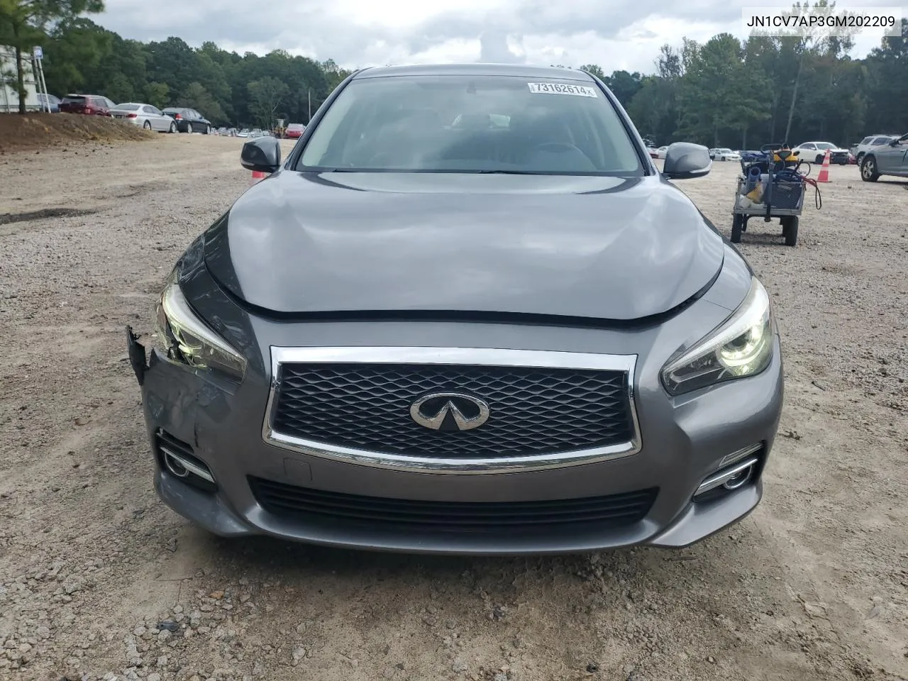 2016 Infiniti Q50 Base VIN: JN1CV7AP3GM202209 Lot: 73162614