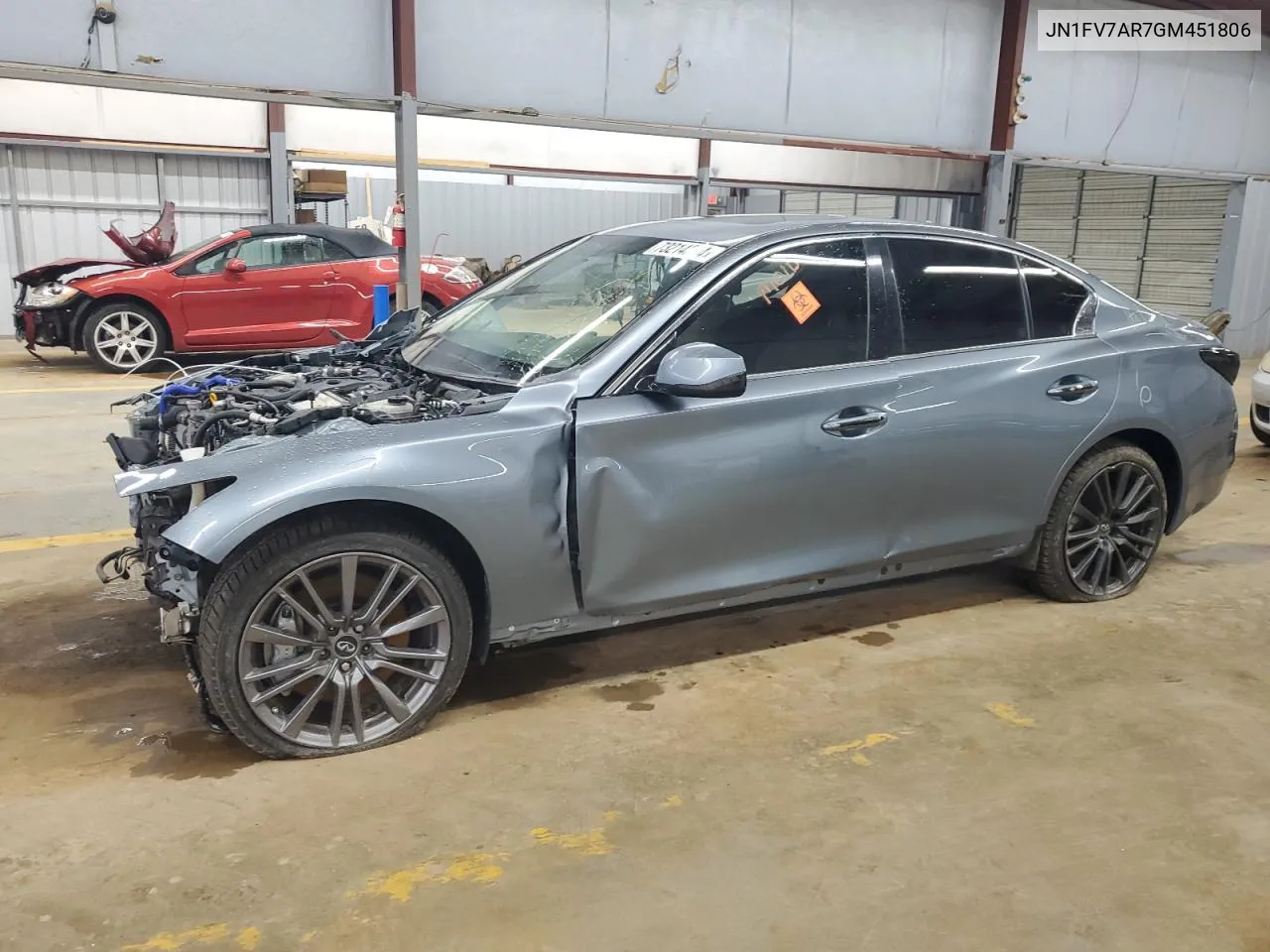 JN1FV7AR7GM451806 2016 Infiniti Q50 Red Sport 400