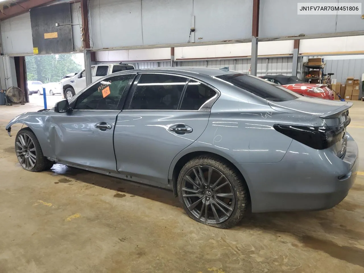 JN1FV7AR7GM451806 2016 Infiniti Q50 Red Sport 400