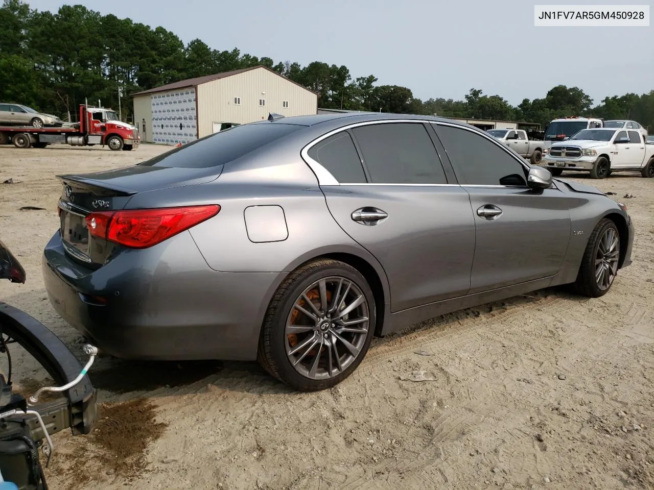 JN1FV7AR5GM450928 2016 Infiniti Q50 Red Sport 400