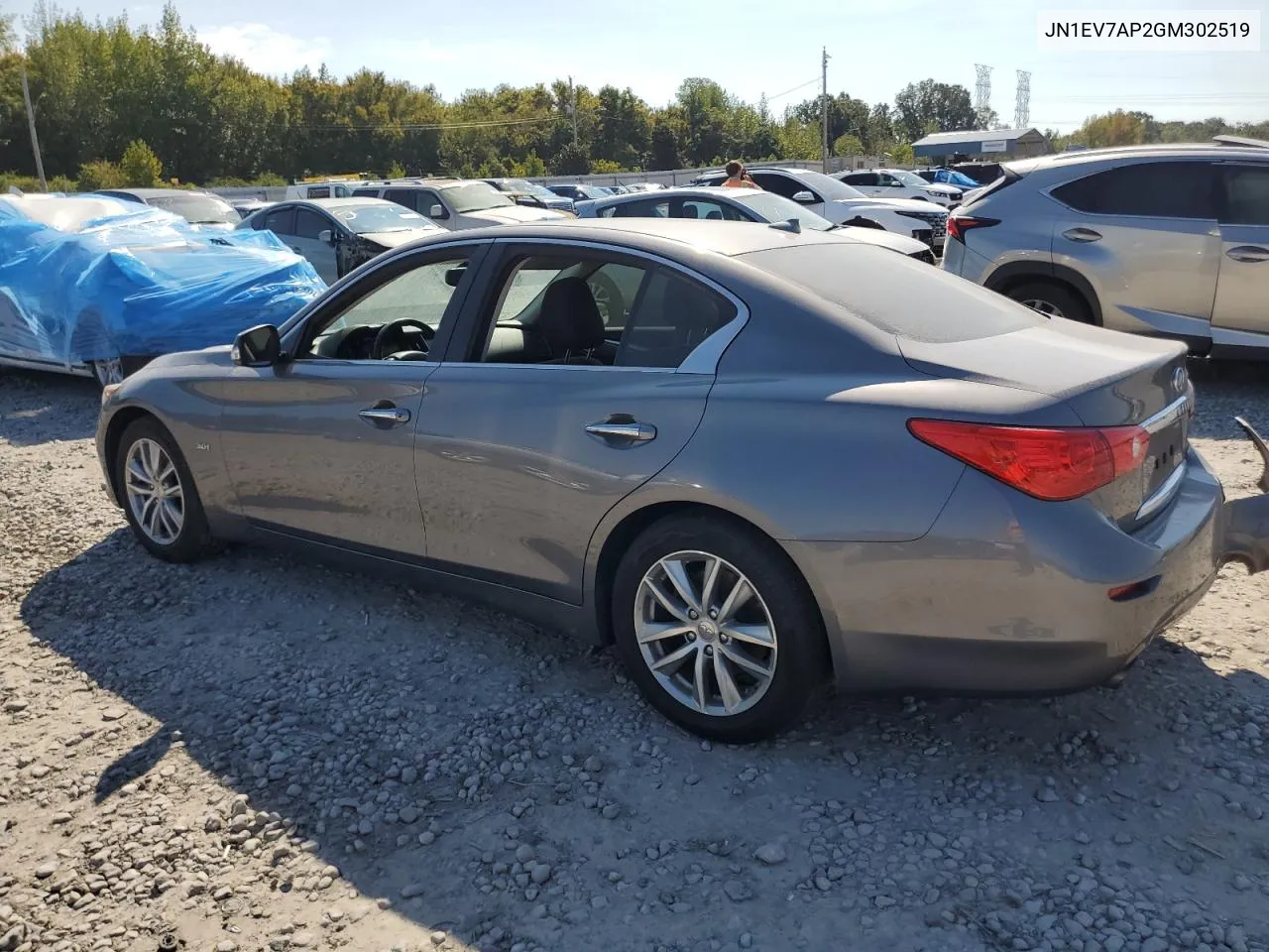 2016 Infiniti Q50 Premium VIN: JN1EV7AP2GM302519 Lot: 74219304