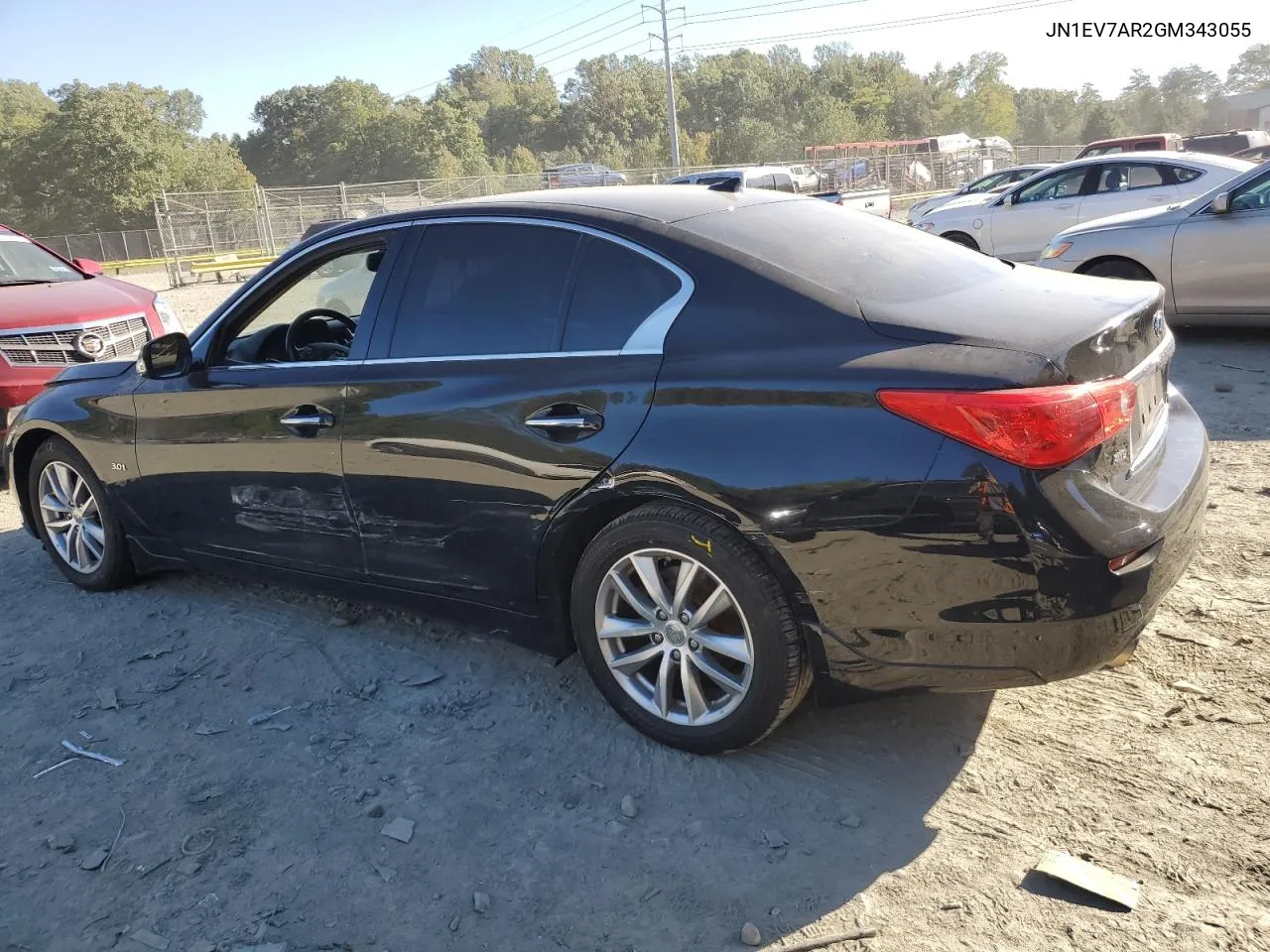 2016 Infiniti Q50 Premium VIN: JN1EV7AR2GM343055 Lot: 74254604